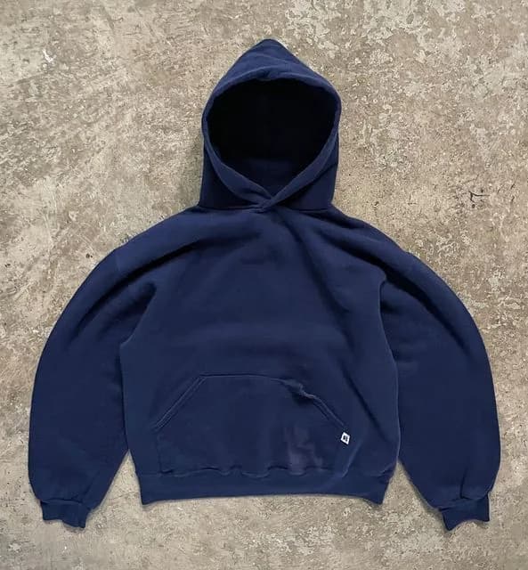 Vintage Blank Boxy Heavyweight Hoodie