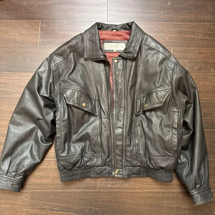 American Vintage Joshua Ross Leather Jacket