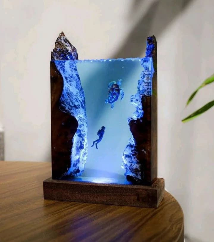 Epoxy Lamp