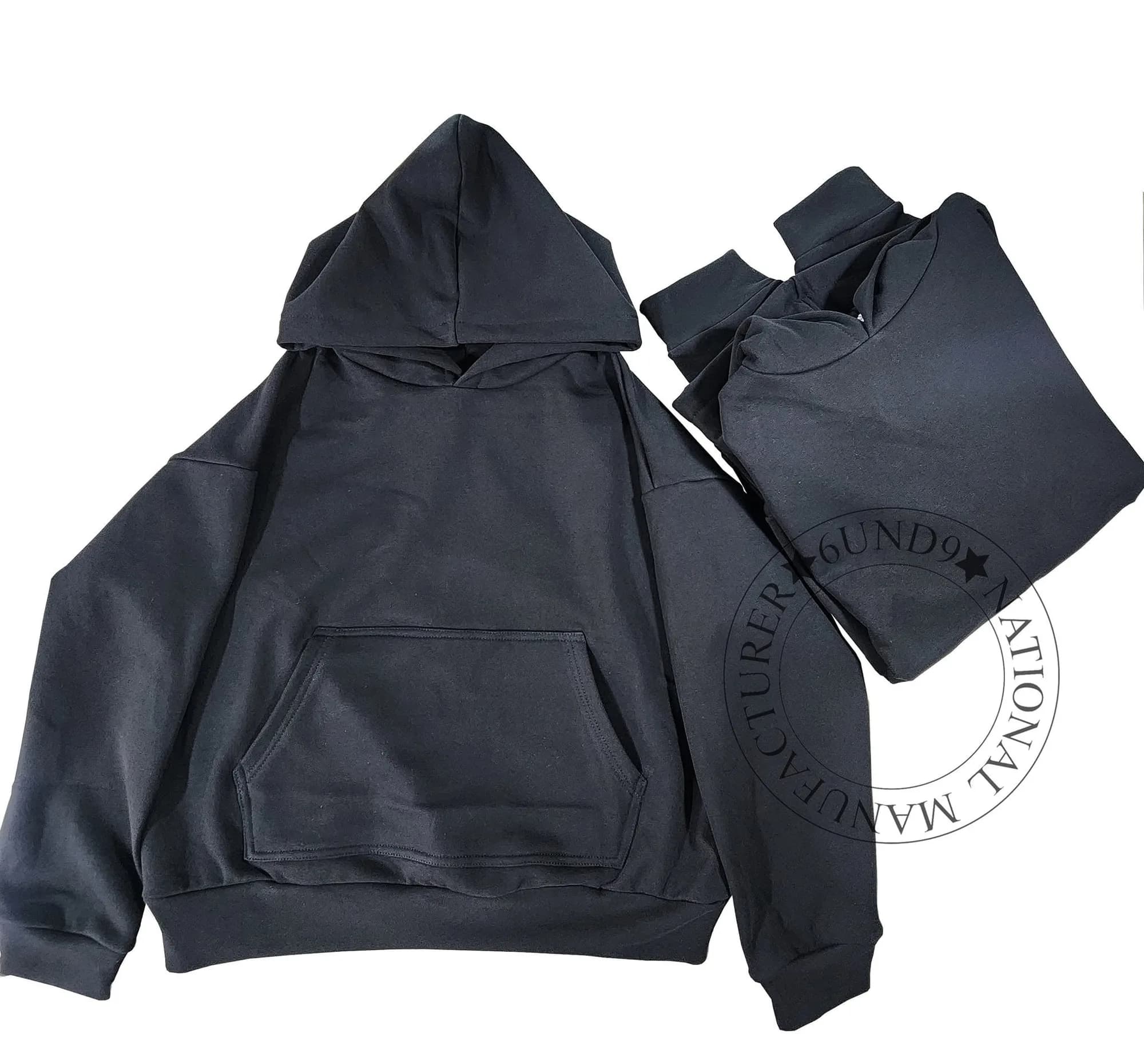 6UND9 Хар малгайтай цам (Hoodie)
