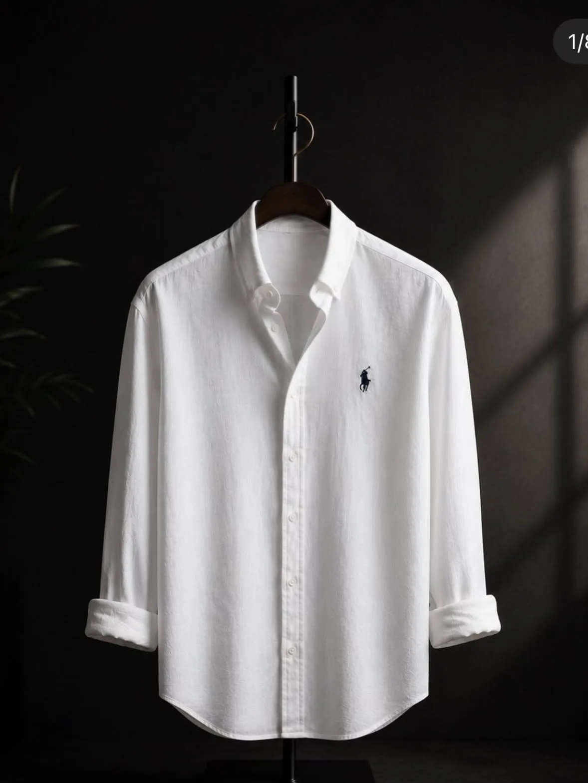 White Oxford shirt