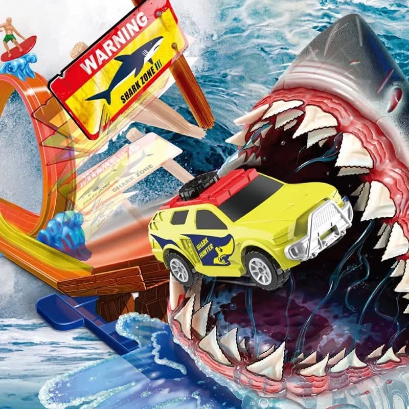 "Shark Attack Track" - Акулын амтай хурдны замын 3 тоглоом