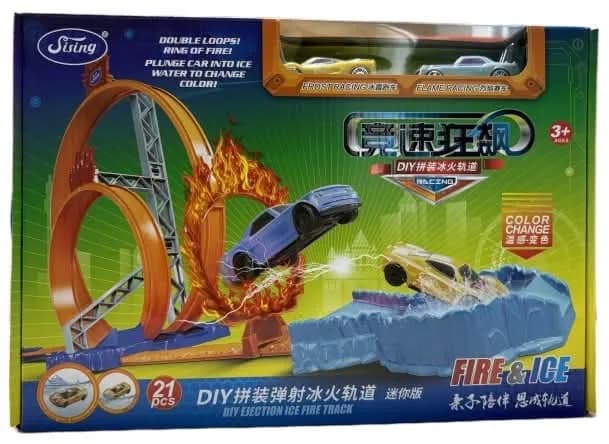 "Ice & Fire Track" - Өнгө хувирдаг машины мөсөн болон галан зам