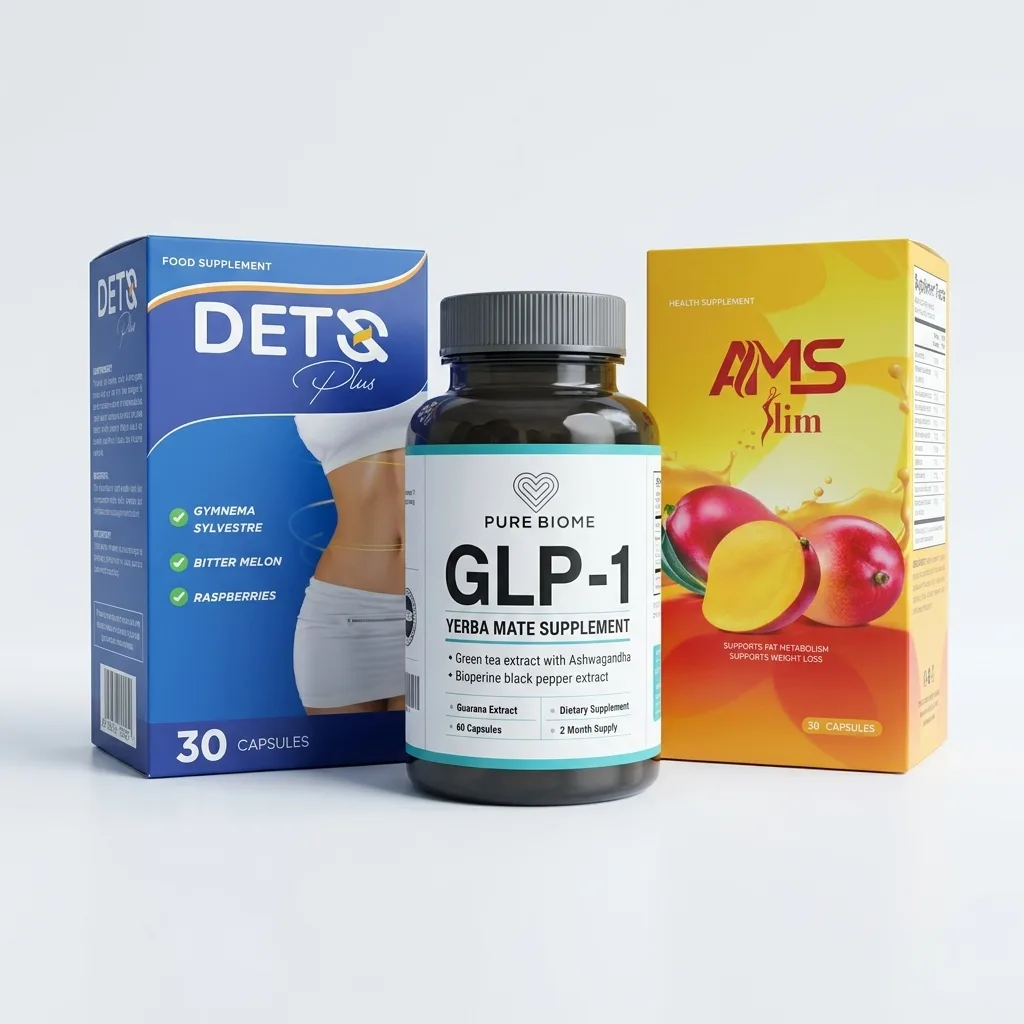 "DETQ Plus, AMS Slim & GLP-1" - Жин хасах цогц бүтээгдэхүүнүүд